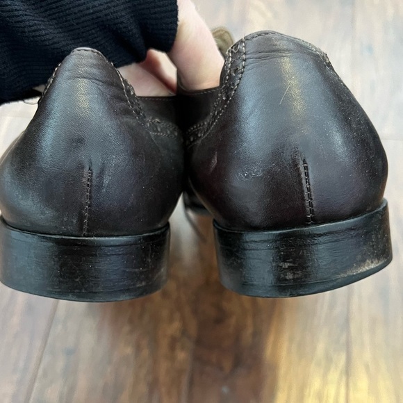 Men’s Brown Business Shoes Size 13 - Picture 3 of 6